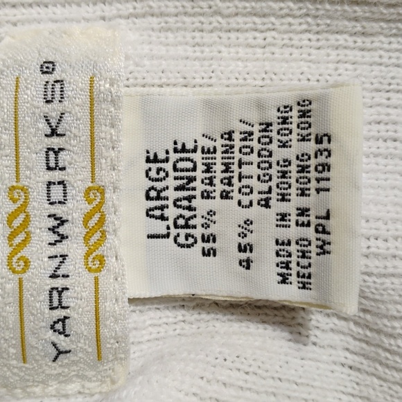 Yarnworks light button up sweater - Picture 8 of 10